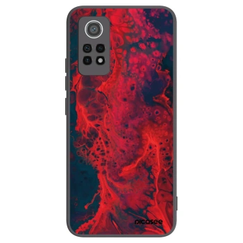 Picasee husă neagră din silicon pentru Xiaomi Redmi Note 12 Pro 4G - Organic red