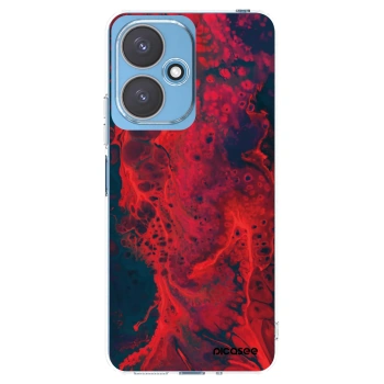 Picasee husă transparentă din silicon pentru Xiaomi Redmi 13C 5G - Organic red