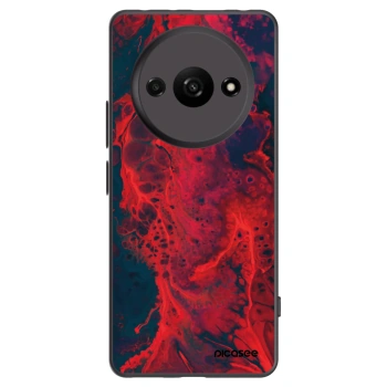 Picasee husă neagră din silicon pentru Xiaomi Redmi A3 - Organic red