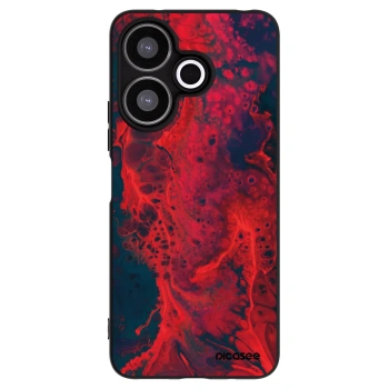 Picasee husă neagră din silicon pentru Xiaomi Redmi 13 4G - Organic red