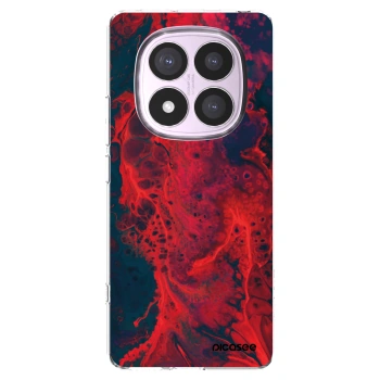 Picasee husă transparentă din silicon pentru Xiaomi Redmi Note 14 Pro 5G - Organic red