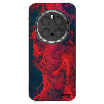 Picasee husă transparentă din silicon pentru Honor Magic7 Pro 5G - Organic red