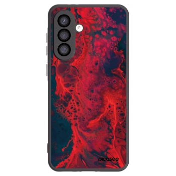 Picasee husă neagră din silicon pentru Samsung Galaxy A26 5G A266B - Organic red