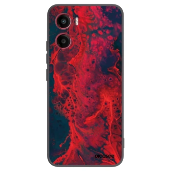 Picasee husă neagră din silicon pentru Motorola Moto G05 - Organic red