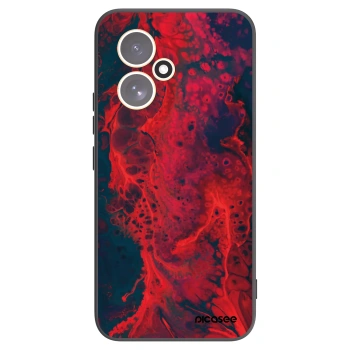 Picasee husă neagră din silicon pentru Honor 400 5G - Organic red