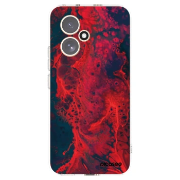 Picasee husă transparentă din silicon pentru Honor 400 5G - Organic red