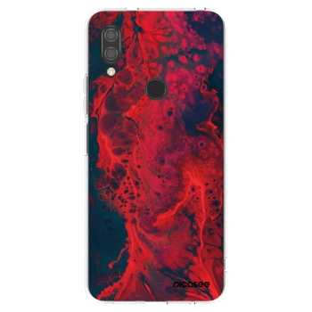 Picasee husă transparentă din silicon pentru Xiaomi Redmi 7 - Organic red