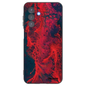 Picasee husă neagră din silicon pentru Samsung Galaxy A17 5G - Organic red
