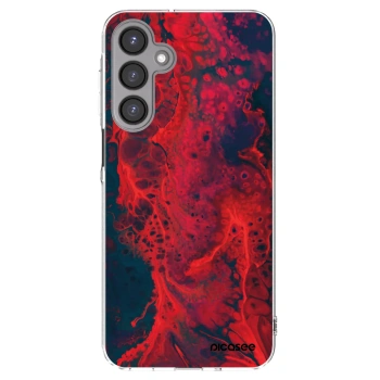 Picasee husă transparentă din silicon pentru Samsung Galaxy A16 4G - Organic red