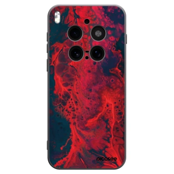 Picasee husă neagră din silicon pentru Vivo X300 Pro - Organic red
