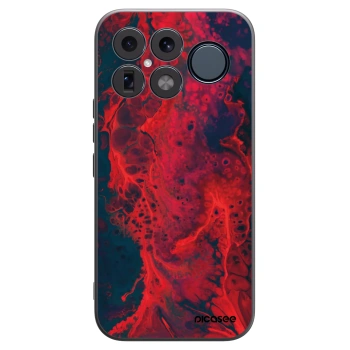 Picasee husă neagră din silicon pentru Xiaomi Poco F8 Ultra - Organic red