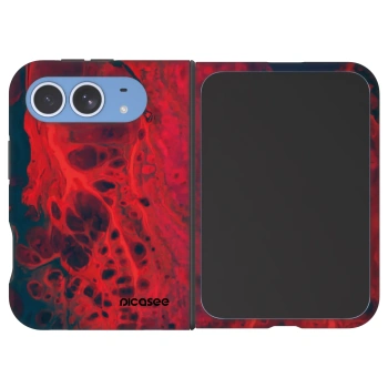 Husă pentru Apple iPhone Duo - Organic red