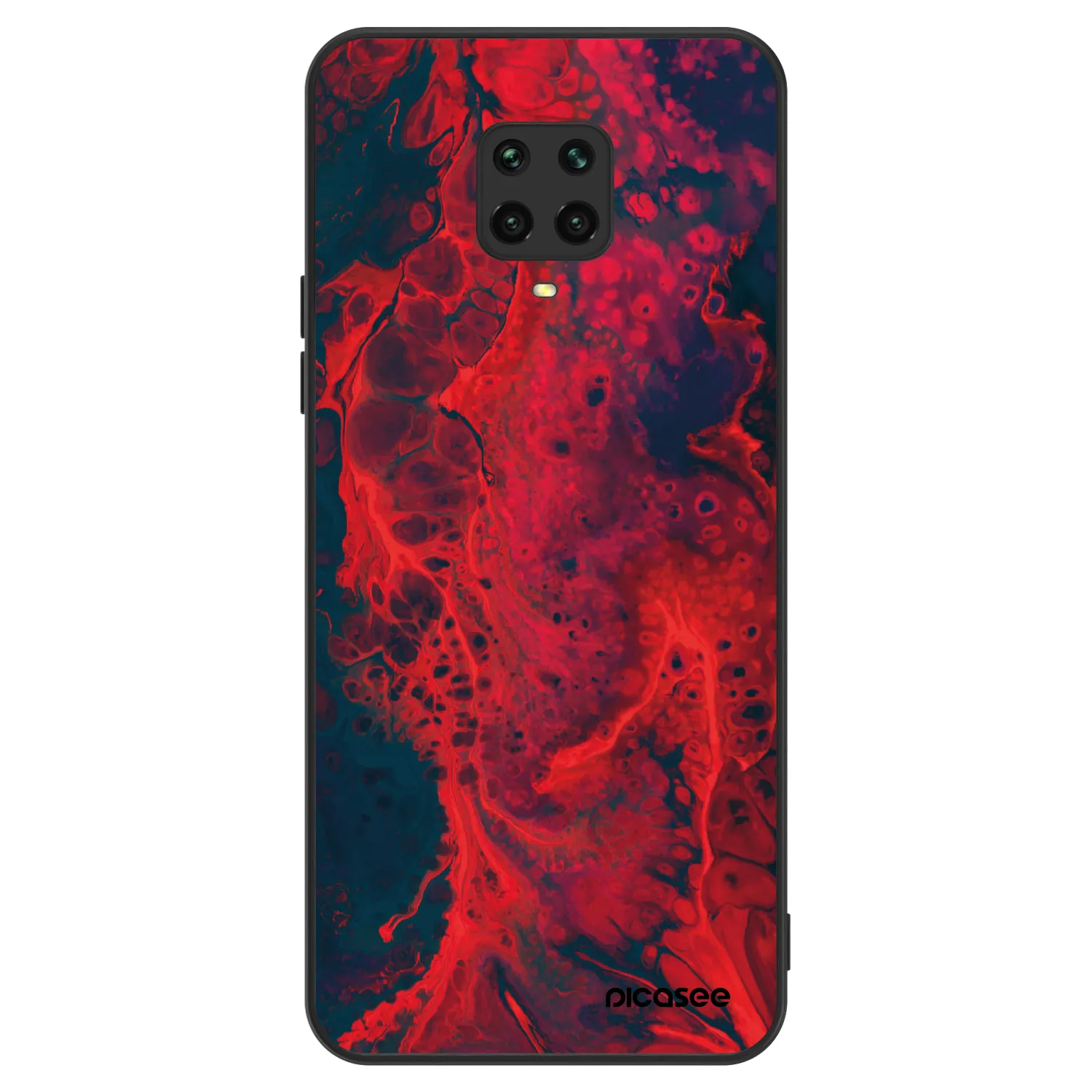 Picasee ULTIMATE CASE pentru Xiaomi Redmi Note 9 Pro - Organic red