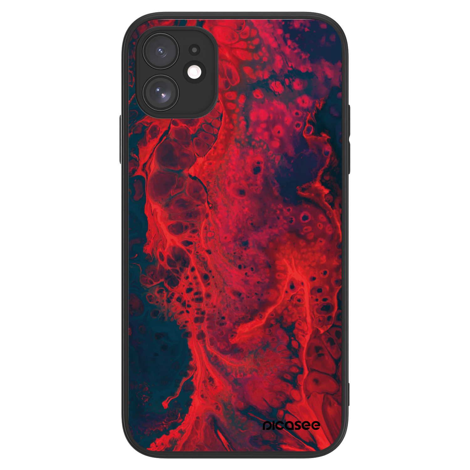 Picasee ULTIMATE CASE MagSafe pentru Apple iPhone 11 - Organic red