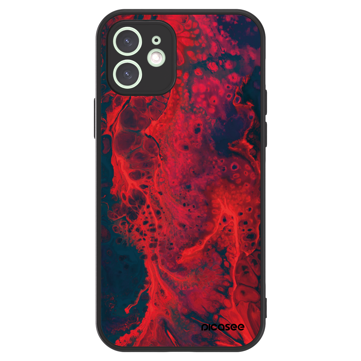 Picasee ULTIMATE CASE MagSafe pentru Apple iPhone 12 - Organic red