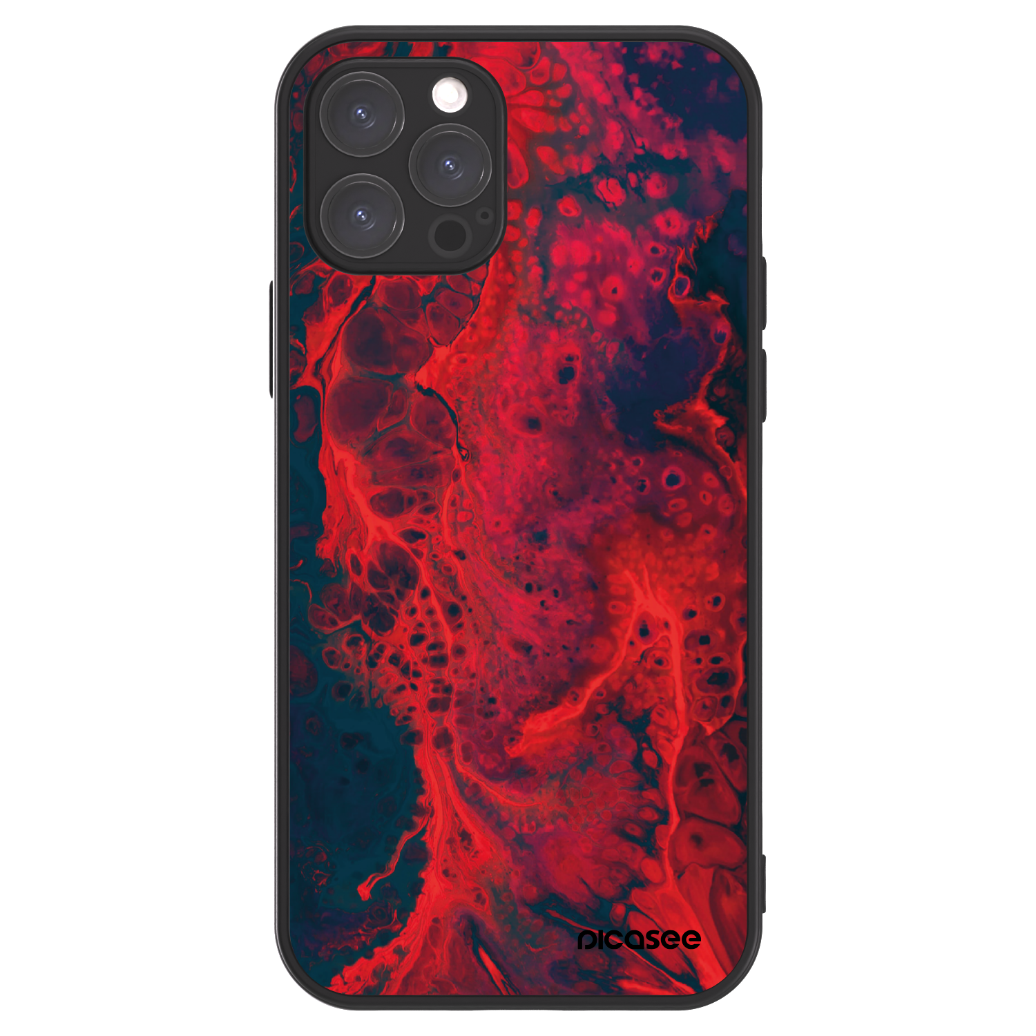 Picasee ULTIMATE CASE MagSafe pentru Apple iPhone 12 Pro - Organic red