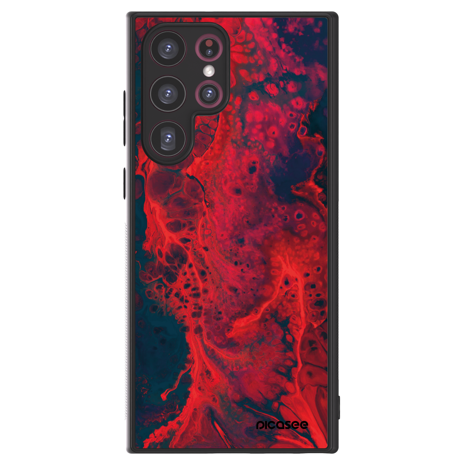 Picasee ULTIMATE CASE PowerShare pentru Samsung Galaxy S22 Ultra 5G - Organic red