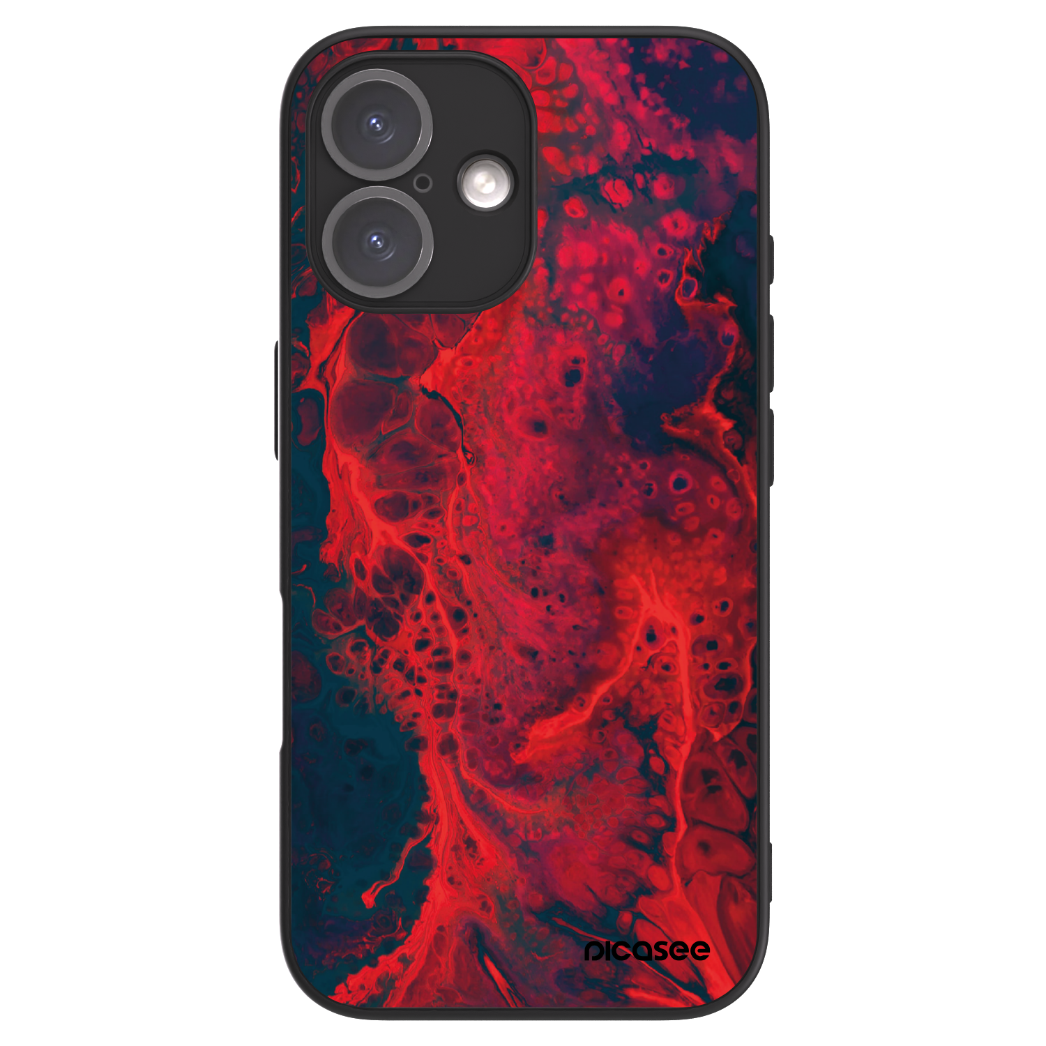 Picasee ULTIMATE CASE MagSafe pentru Apple iPhone 16 - Organic red