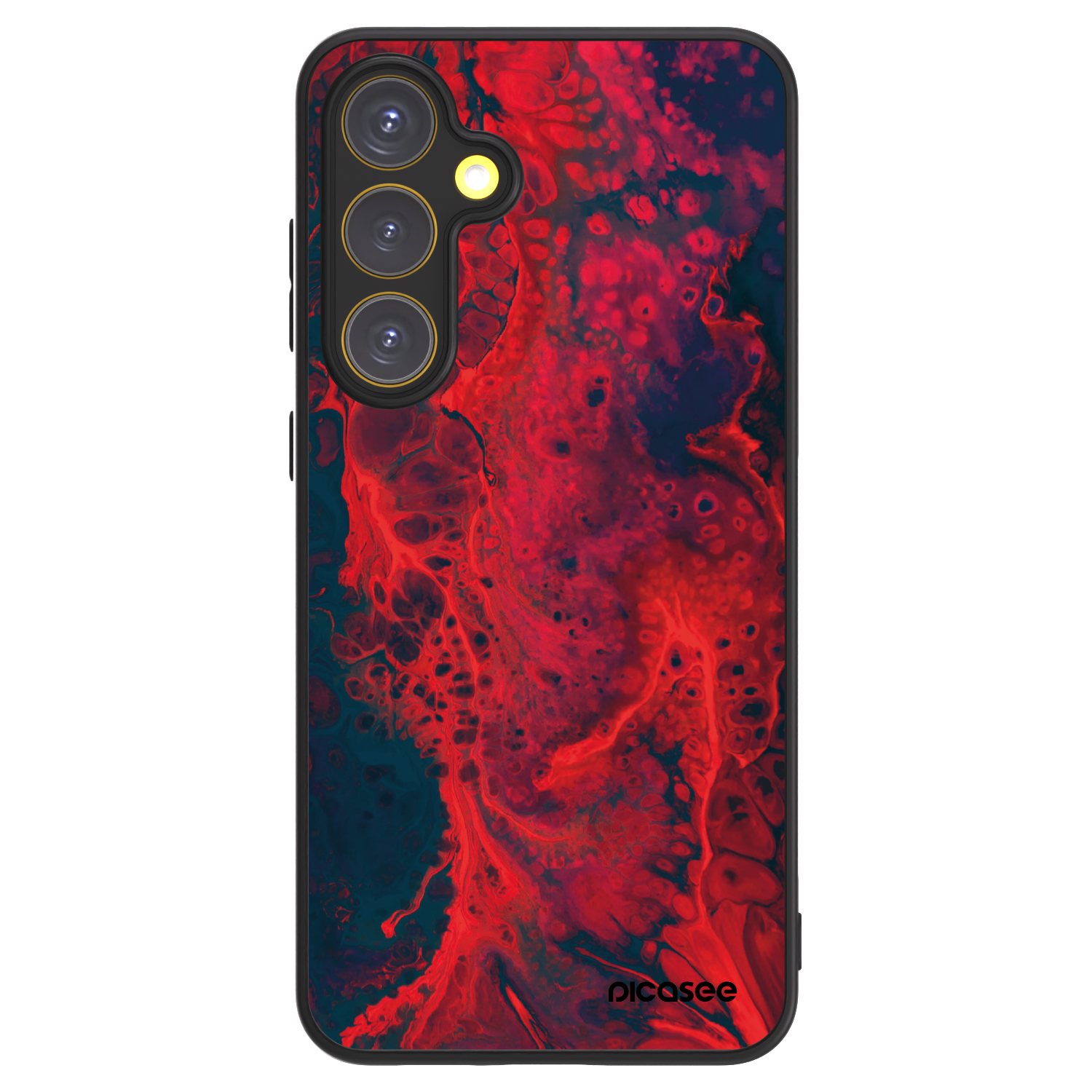 Picasee ULTIMATE CASE PowerShare pentru Samsung Galaxy S24 FE S721B - Organic red