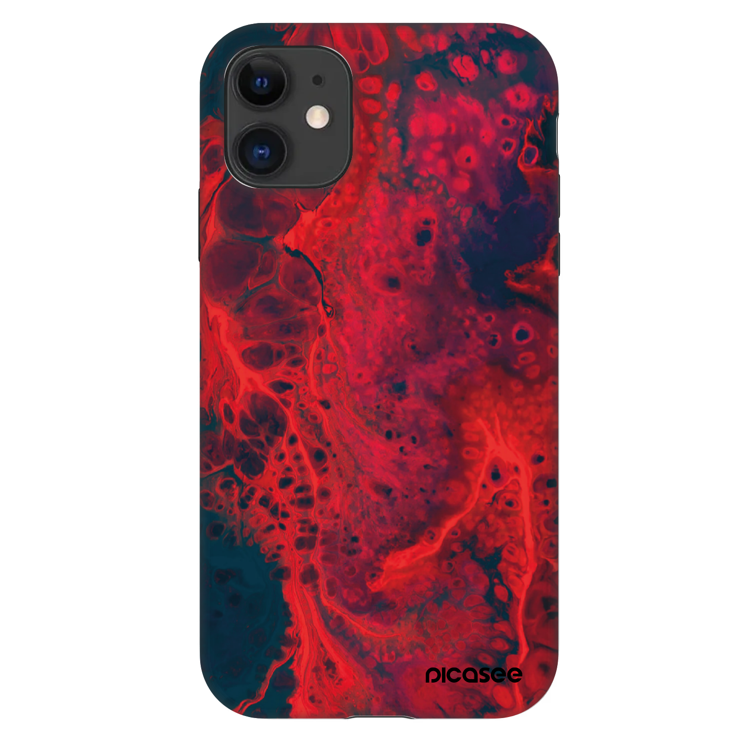 Picasee Fashion Case pentru Apple iPhone 11 - Organic red