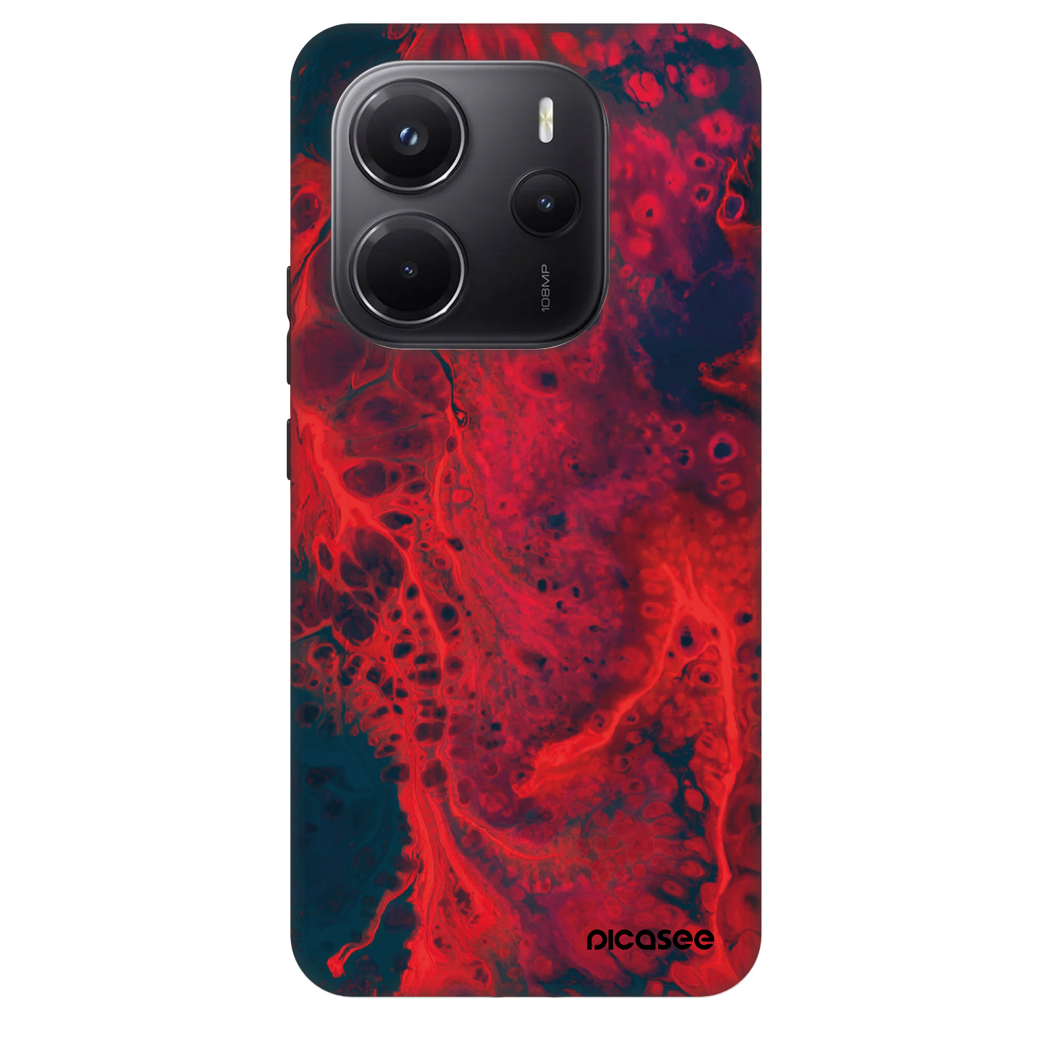 Picasee Fashion Case pentru Xiaomi Redmi Note 14 5G - Organic red