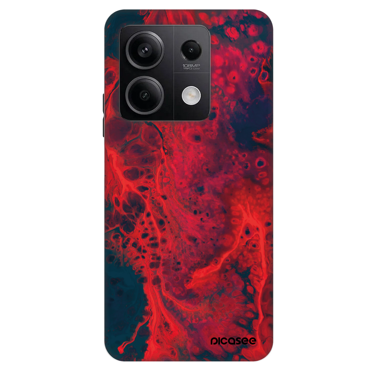 Picasee Fashion Case pentru Xiaomi Redmi Note 13 5G - Organic red