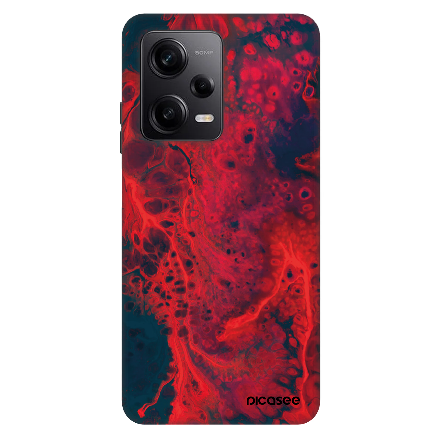 Picasee Fashion Case pentru Xiaomi Redmi Note 12 Pro 5G - Organic red