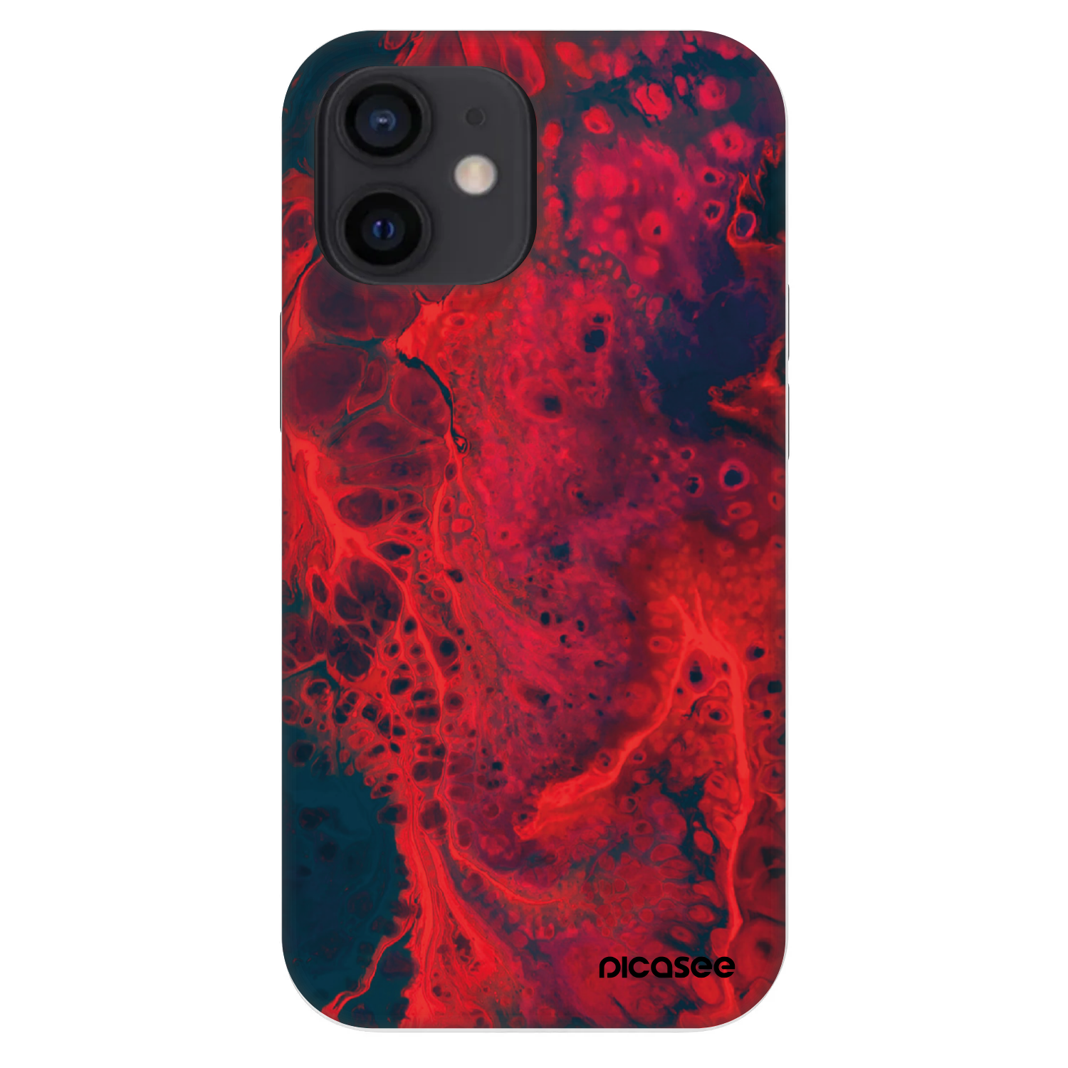 Picasee Fashion Case pentru Apple iPhone 12 mini - Organic red