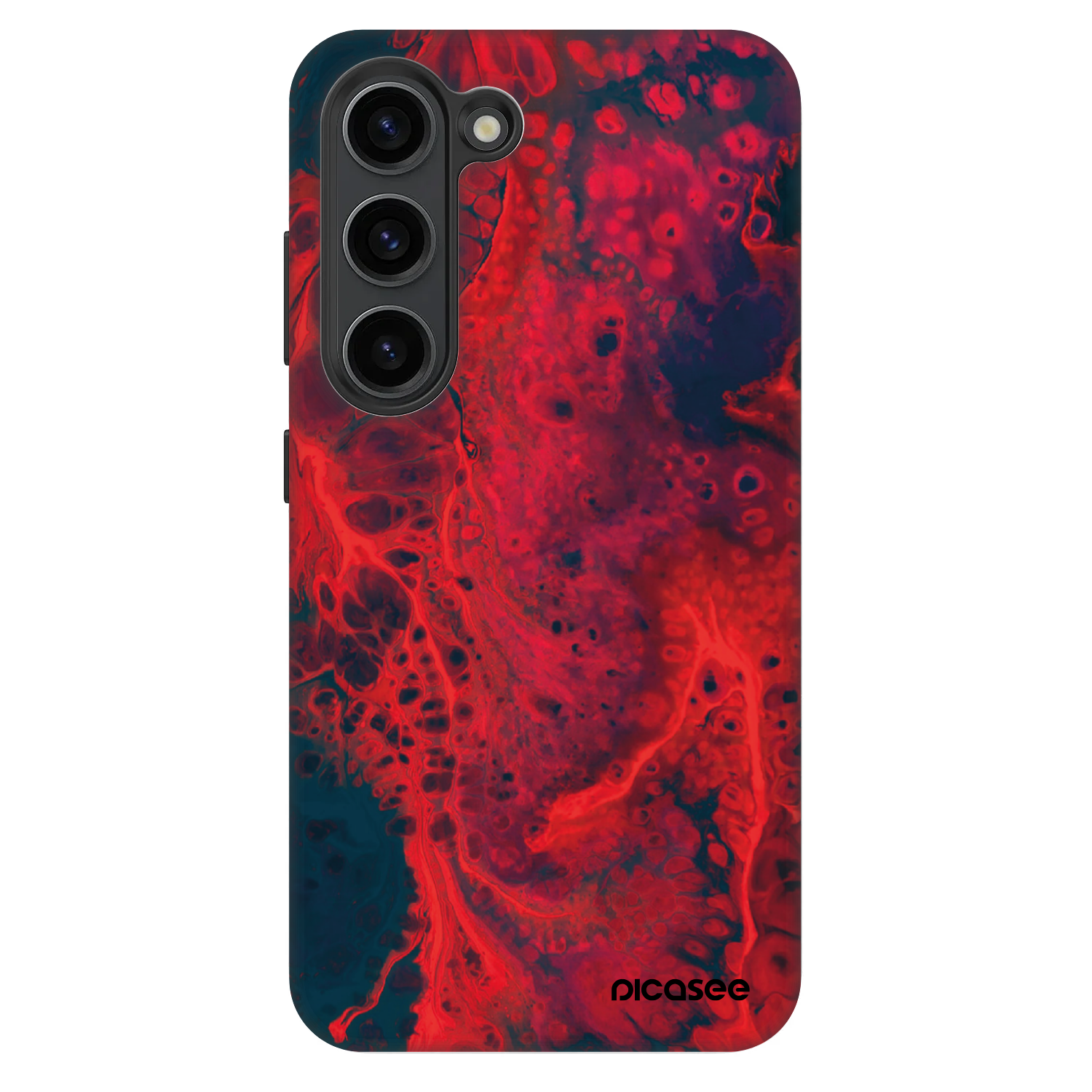 Picasee Fashion Case pentru Samsung Galaxy S23 5G - Organic red