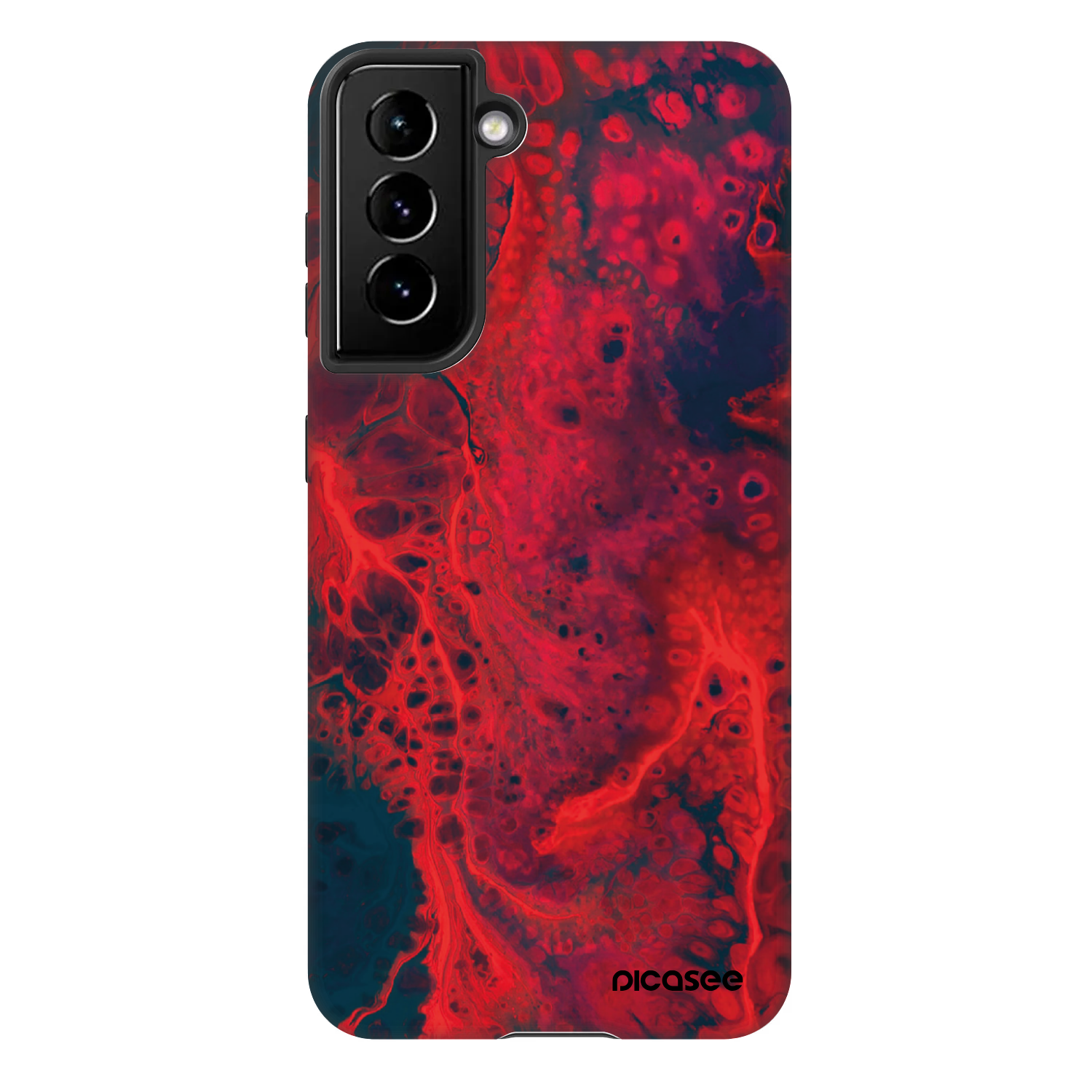 Picasee Fashion Case pentru Samsung Galaxy S22 5G - Organic red