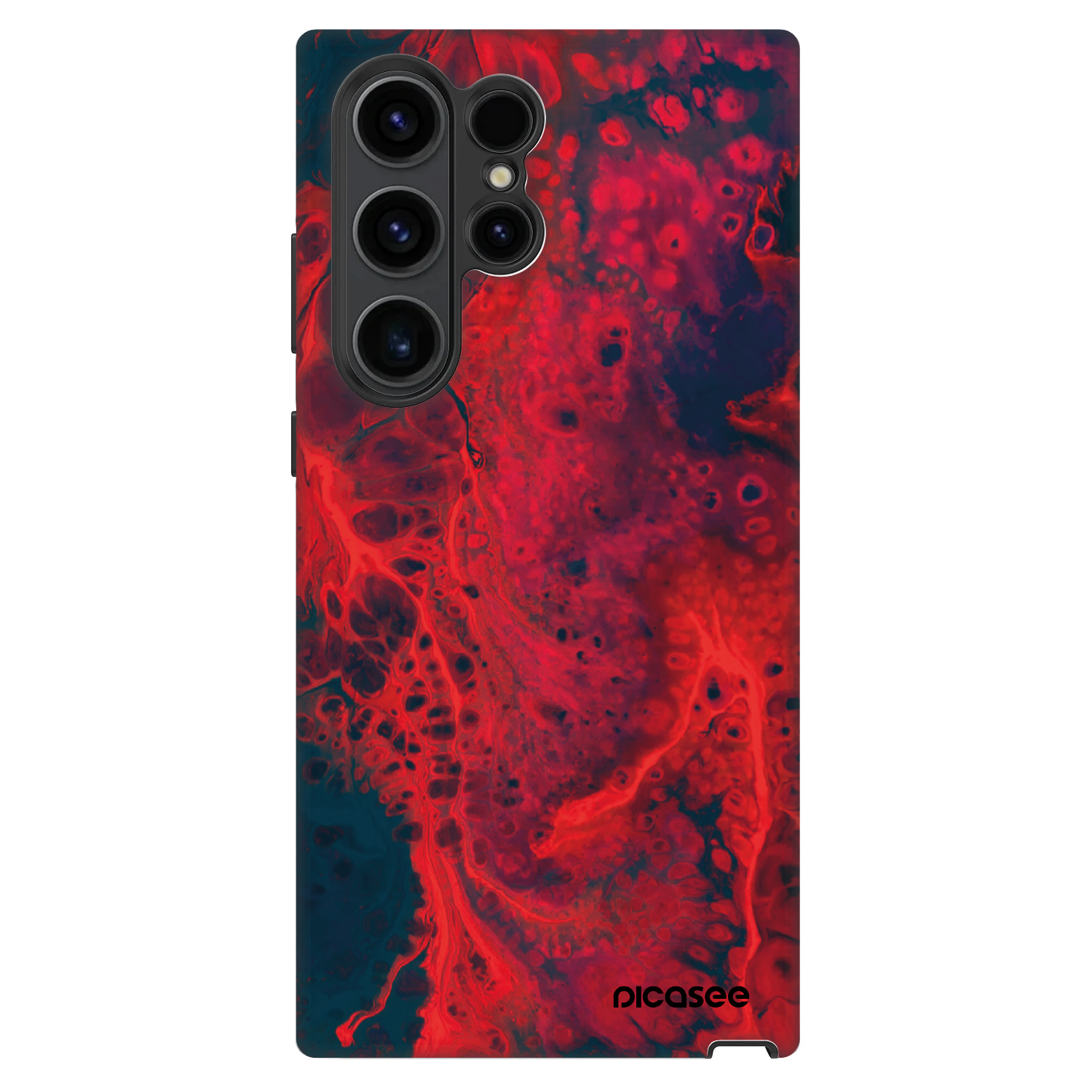 Picasee Fashion Case pentru Samsung Galaxy S22 Ultra 5G - Organic red