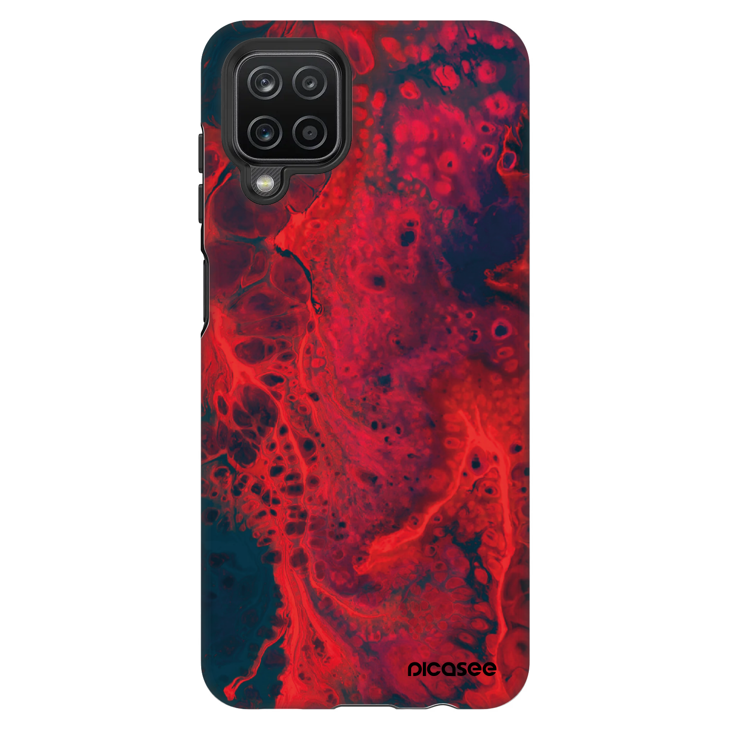 Picasee Fashion Case pentru Samsung Galaxy A12 A125F - Organic red