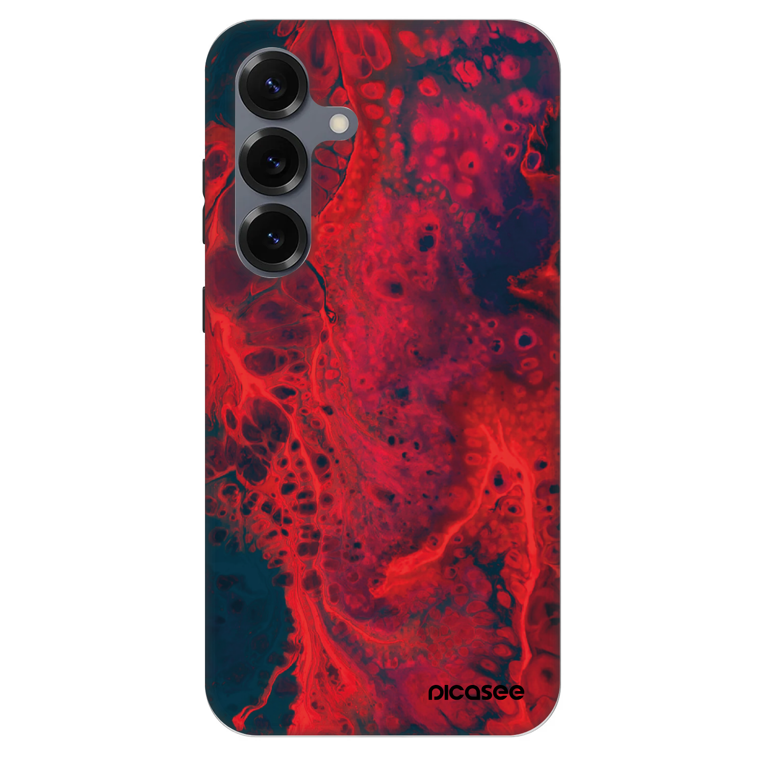Picasee Fashion Case PowerShare pro Samsung Galaxy S25 5G - Organic red