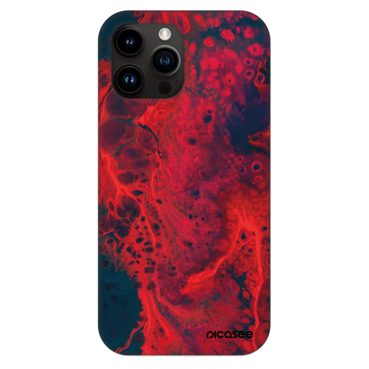 Picasee Fashion Case MagSafe pentru Apple iPhone 13 Pro Max - Organic red