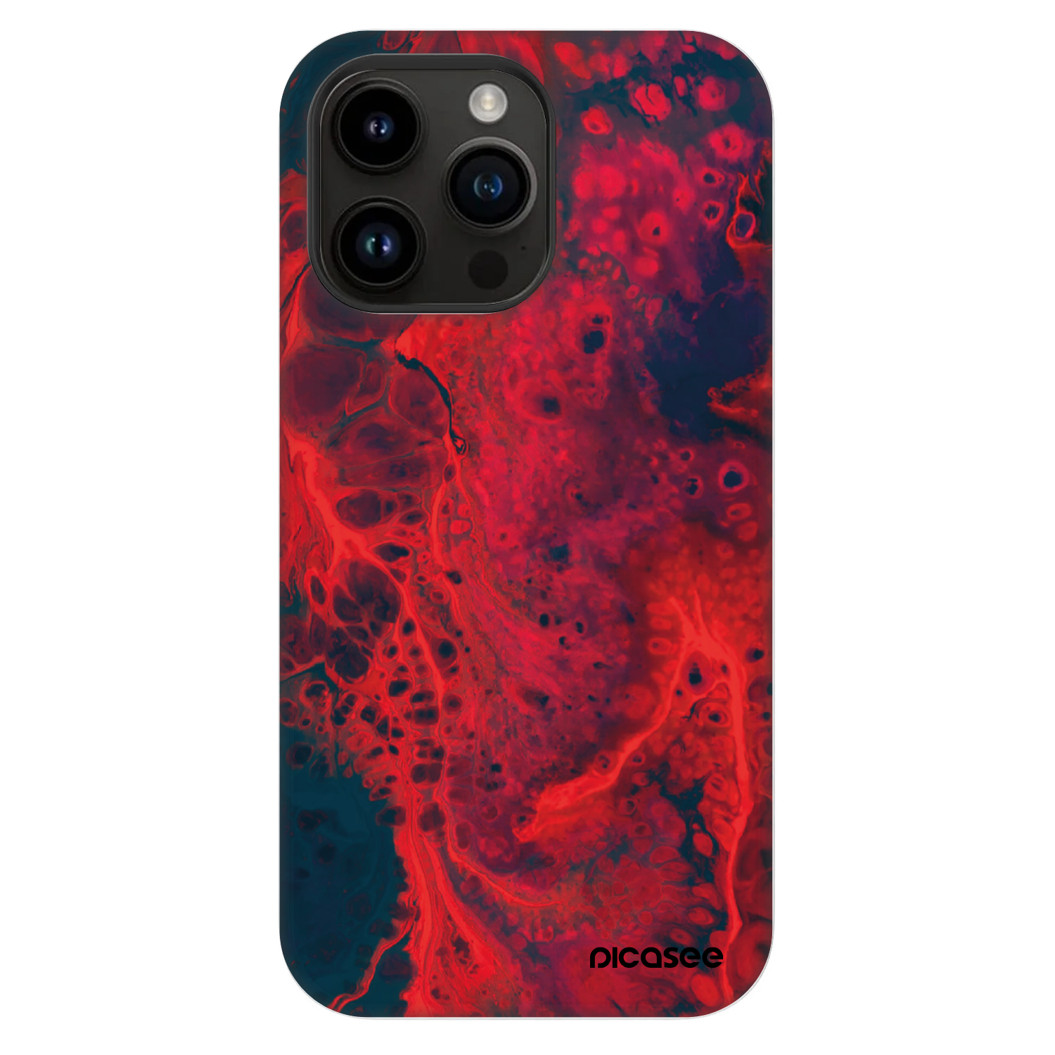 Picasee Fashion Case MagSafe pentru Apple iPhone 14 Pro Max - Organic red
