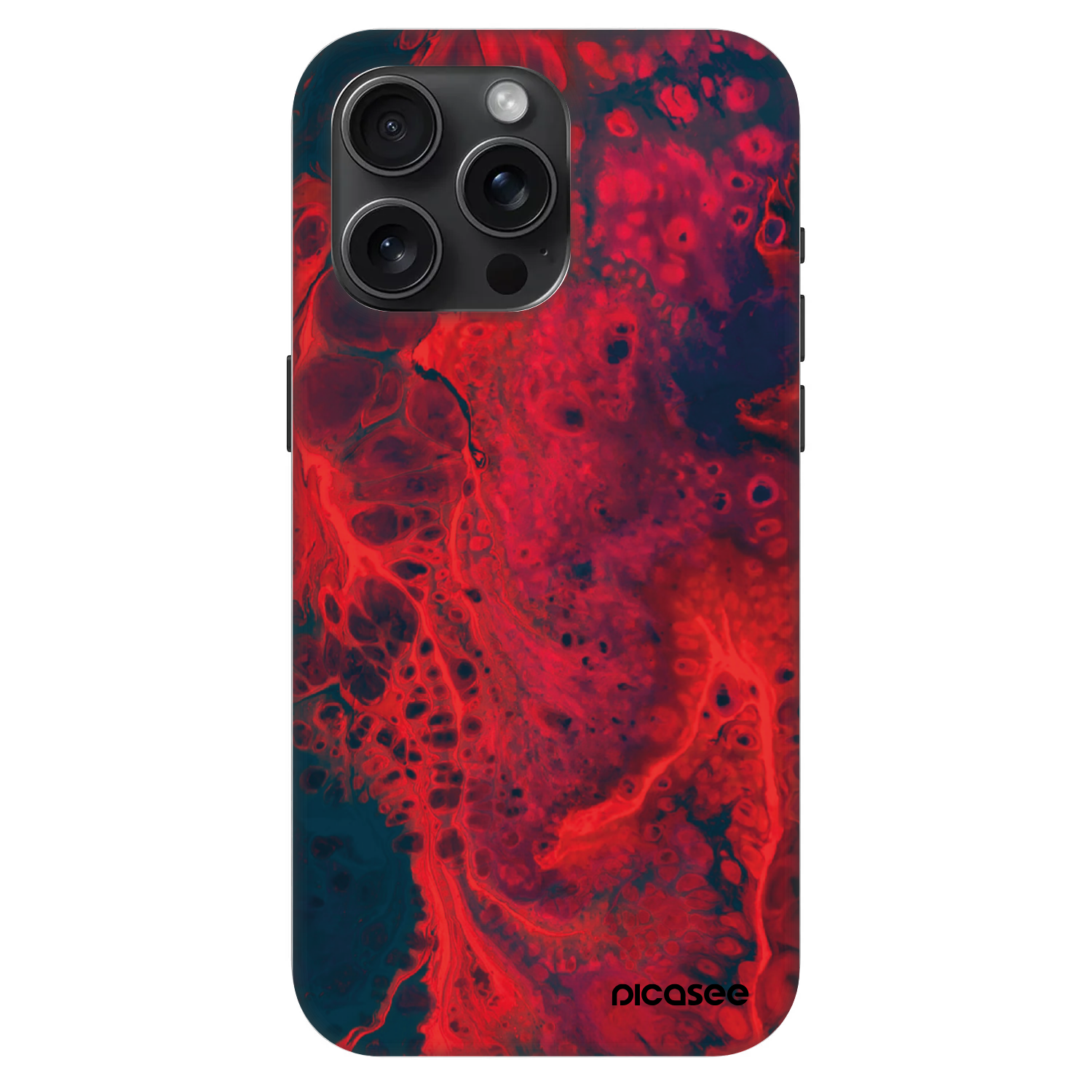 Picasee Fashion Case MagSafe pentru Apple iPhone 15 Pro Max - Organic red