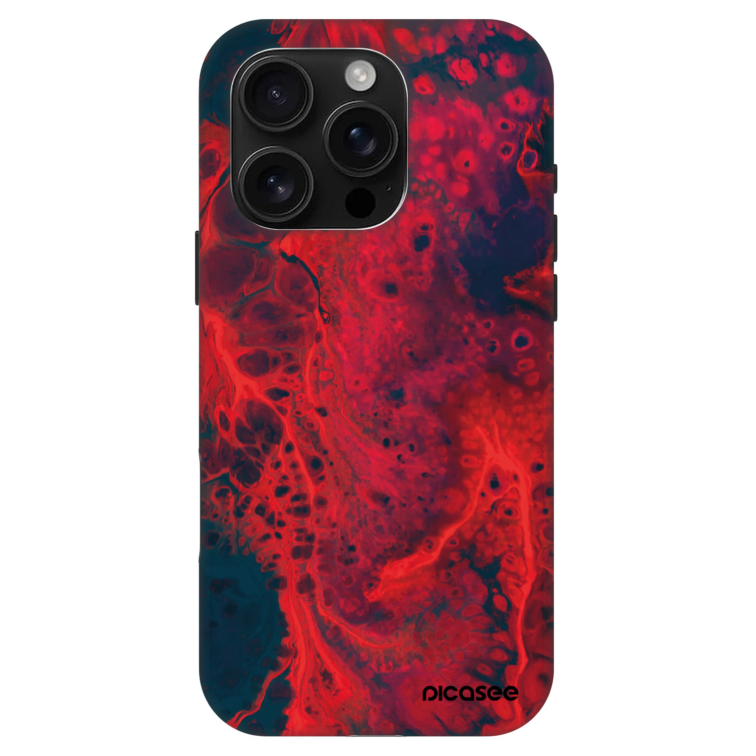 Picasee Fashion Case MagSafe pentru Apple iPhone 16 Pro - Organic red