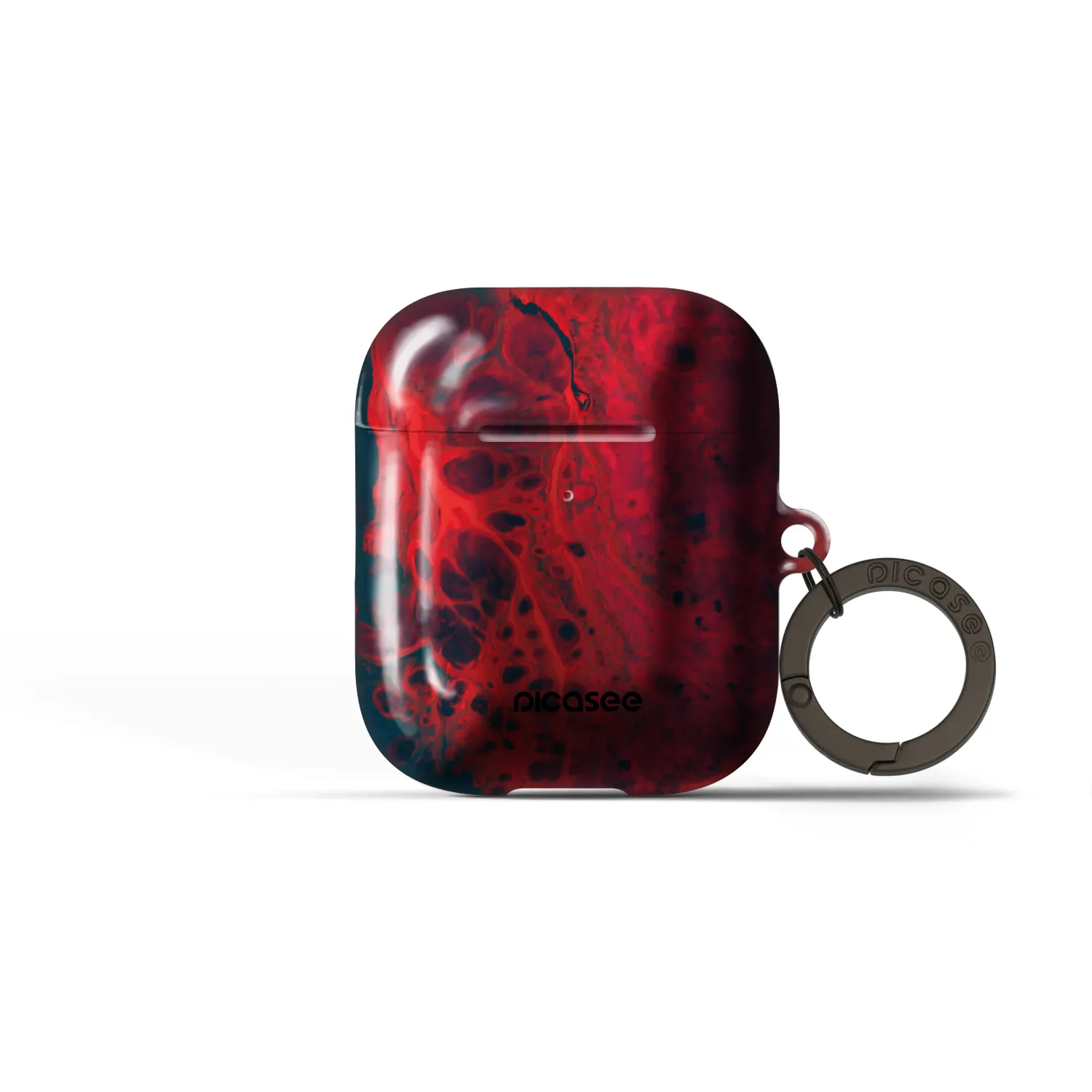 Picasee Obal pro Apple AirPods 1 - Organic red