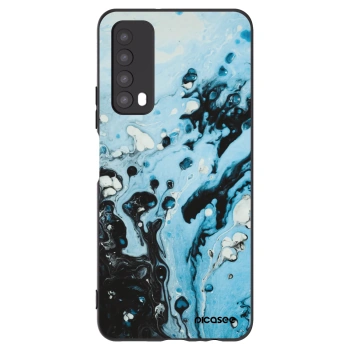 Picasee husă neagră din silicon pentru Huawei P Smart 2021 - Organic blue