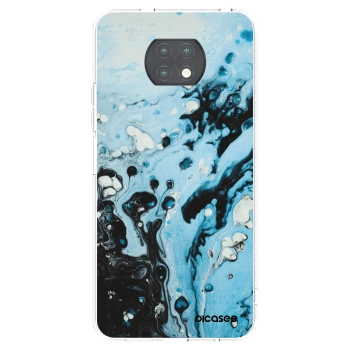 Picasee husă transparentă din silicon pentru Xiaomi Redmi Note 9T - Organic blue