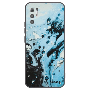 Picasee husă neagră din silicon pentru Xiaomi Poco M3 Pro 5G - Organic blue