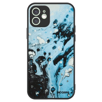 Picasee ULTIMATE CASE MagSafe pentru Apple iPhone 12 - Organic blue