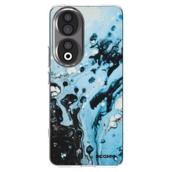Picasee husă transparentă din silicon pentru Honor 90 5G - Organic blue