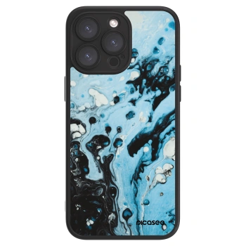 Picasee ULTIMATE CASE pentru Apple iPhone 15 Pro Max - Organic blue
