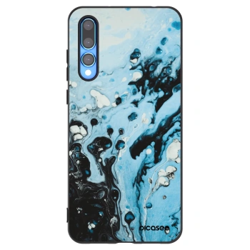 Picasee husă neagră din silicon pentru Huawei P20 Pro - Organic blue