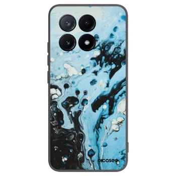 Picasee husă neagră din silicon pentru Xiaomi Poco X6 Pro - Organic blue