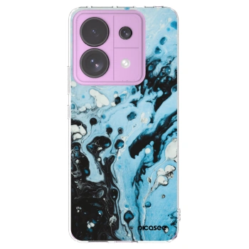 Picasee husă transparentă din silicon pentru Xiaomi Redmi Note 13 Pro 5G - Organic blue