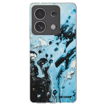 Picasee husă transparentă din silicon pentru Xiaomi Redmi Note 13 4G - Organic blue