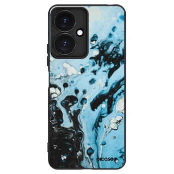 Picasee husă neagră din silicon pentru Xiaomi Redmi 13C 5G - Organic blue