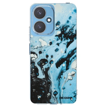 Picasee husă transparentă din silicon pentru Xiaomi Redmi 13C 5G - Organic blue